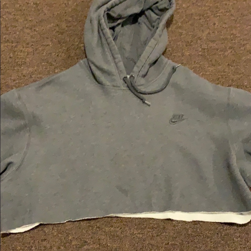 Nike cropped hoodie